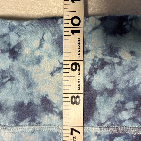 BCBGeneration athletic leggings workout exercise pants Storm blue LG EUC - Picture 9 of 12